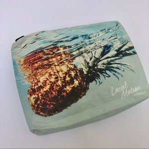Local Motion small pouch- pineapple design